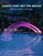 Solar Pool Fountain Light - DualArc - Image 3