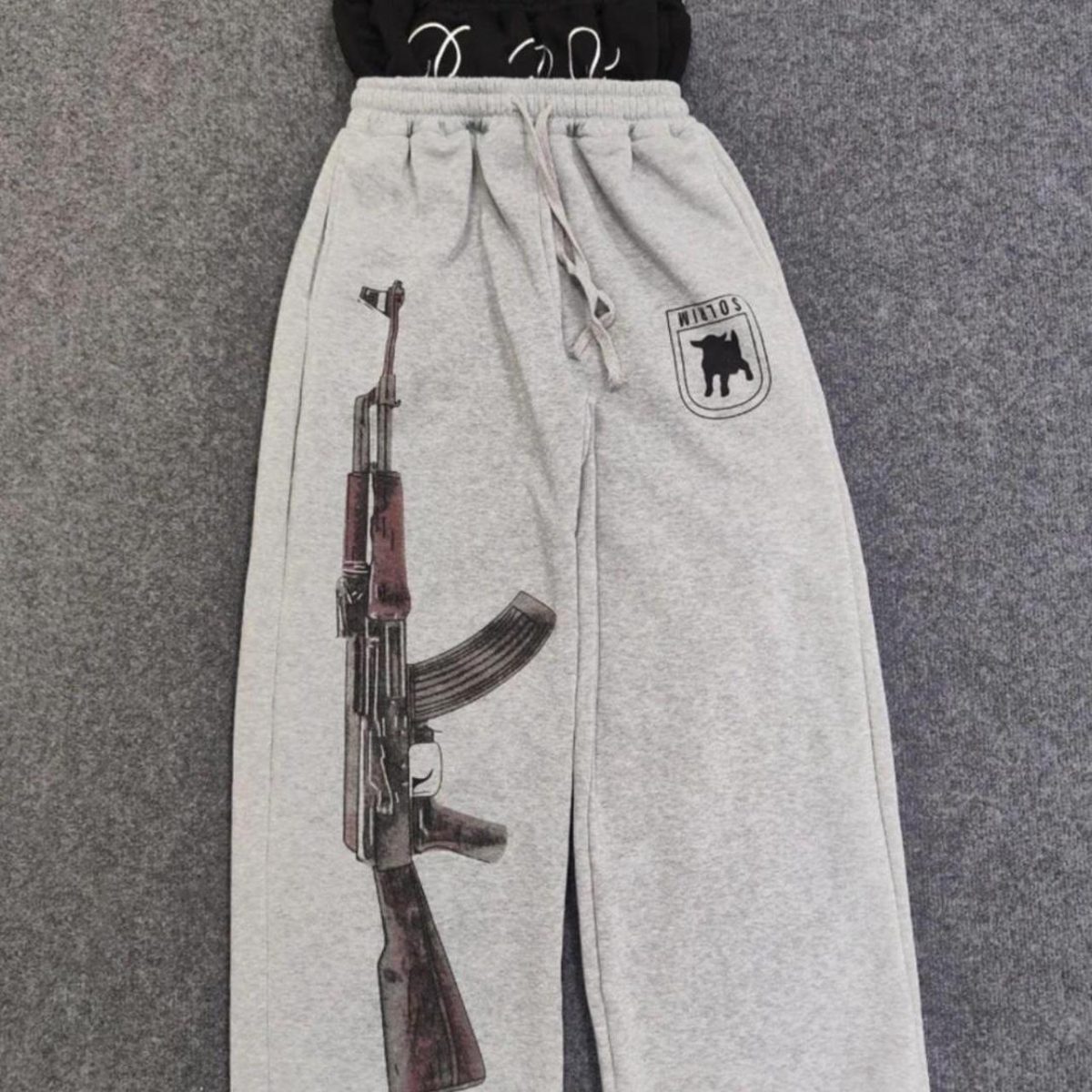 Men's Grey Joggers-tracksuits - Image 1