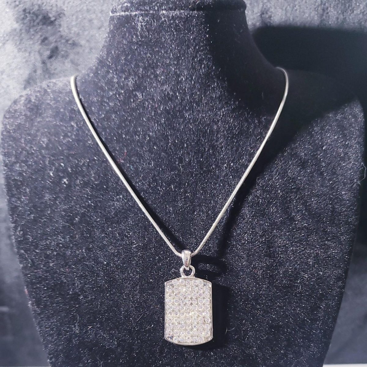 Silver necklace - Image 1