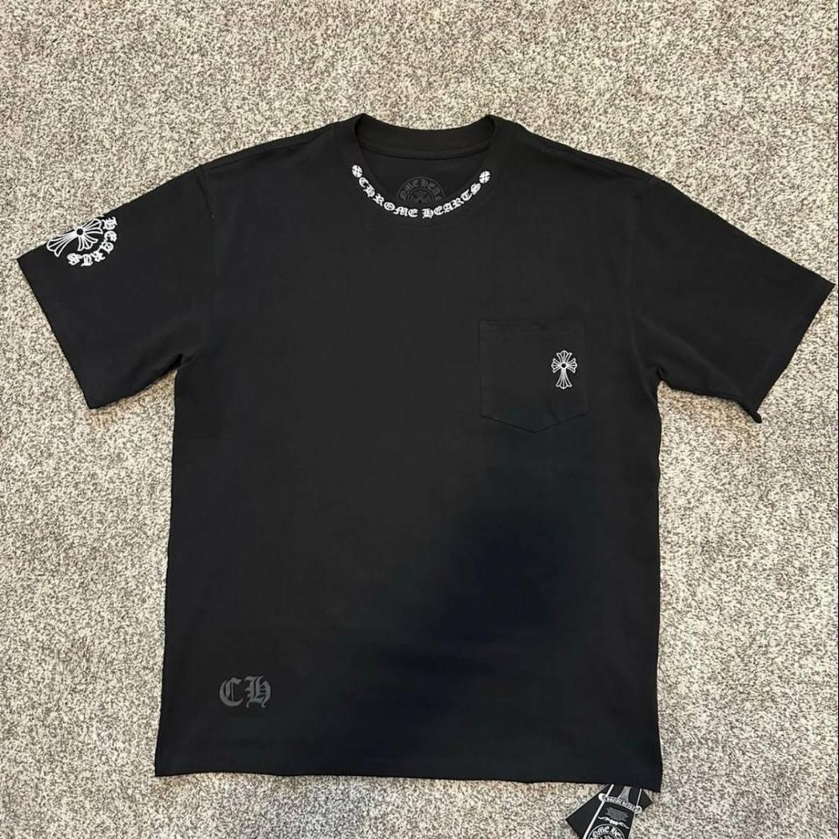 Chrome Hearts Men’s Black T-shirt - Image 1