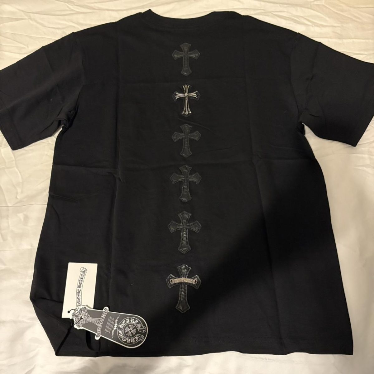 Chrome Hearts Men's Black T-shirt - Image 1