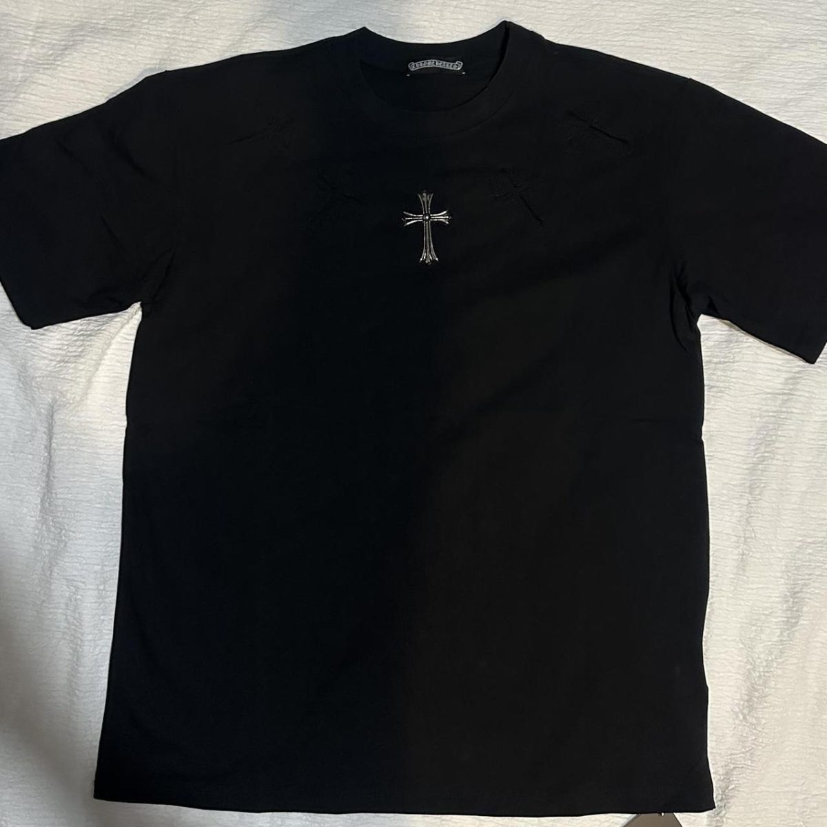 Chrome Hearts Men's Black T-shirt - Image 1
