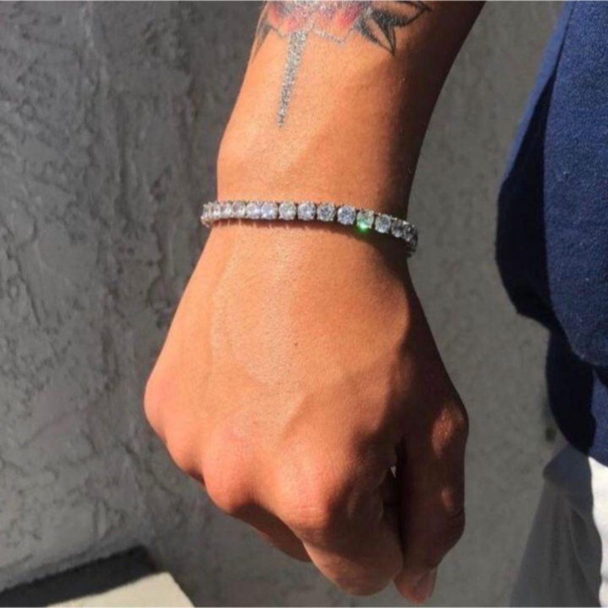 Gold Tennis Bracelet - Image 2