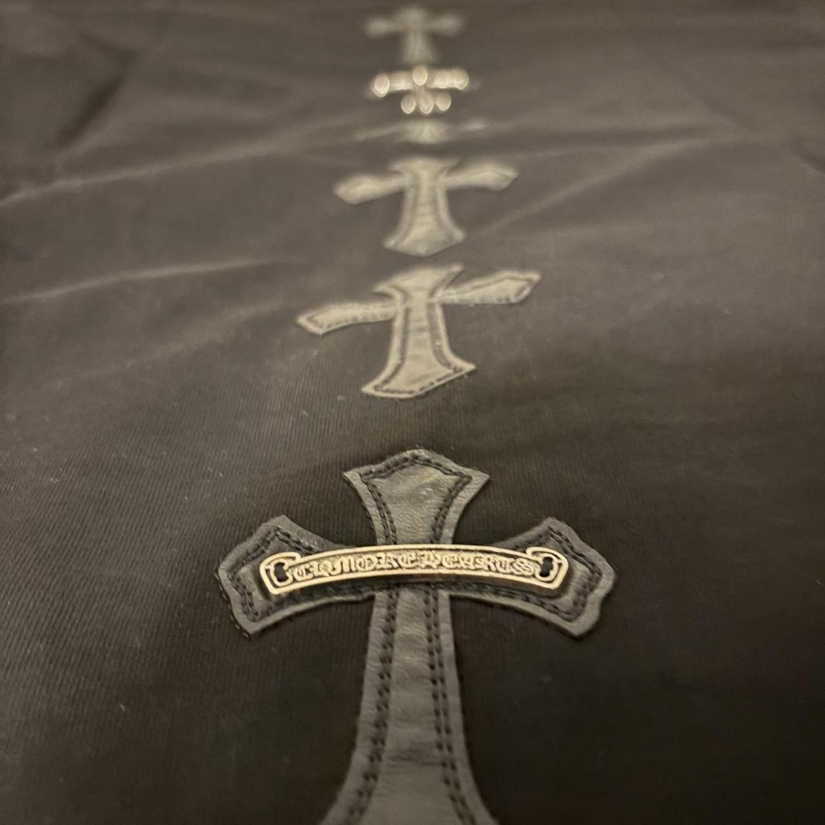 Chrome Hearts Men's Black T-shirt - Image 3