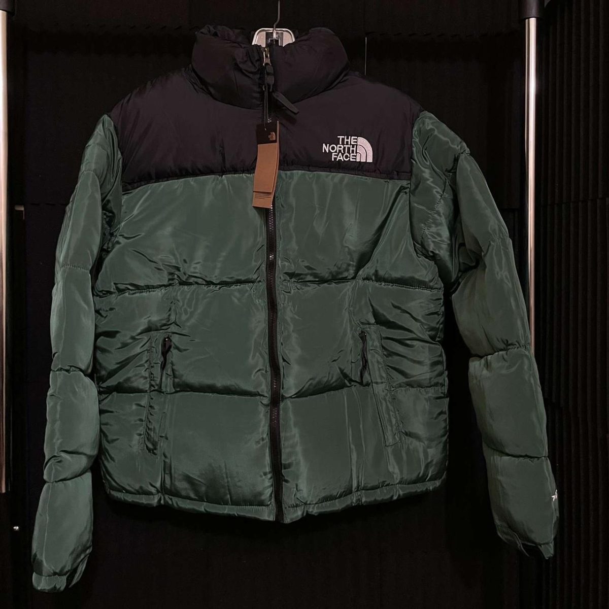 The North Face Men's Green Jacket - Image 1