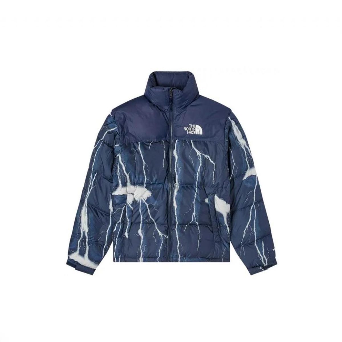 The North Face Men's Blue and Navy Jacket - Image 1