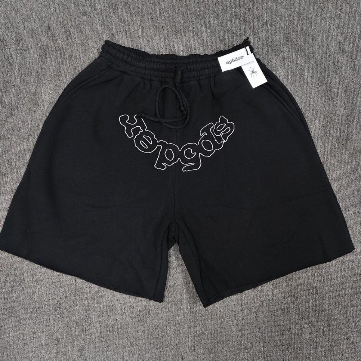 Spider Worldwide Men's Black Shorts - Image 1