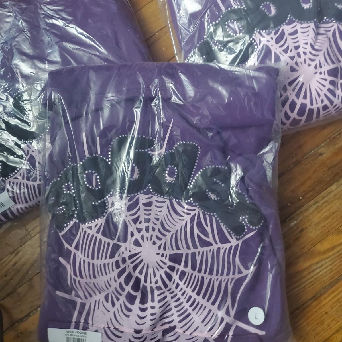 Spider Worldwide Men's Purple Hoodie - Image 1