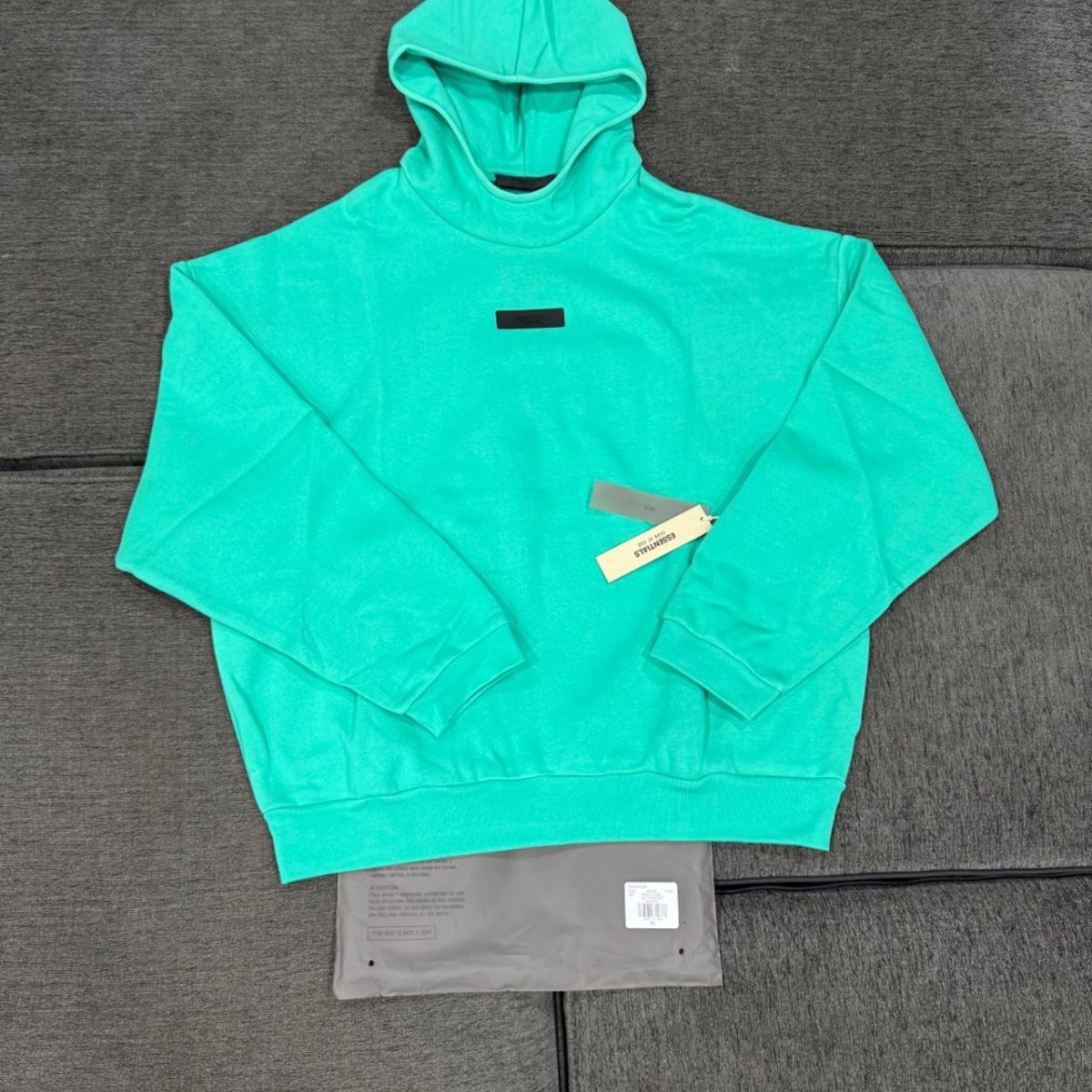 Fear of God Men's Green Hoodie - Image 1