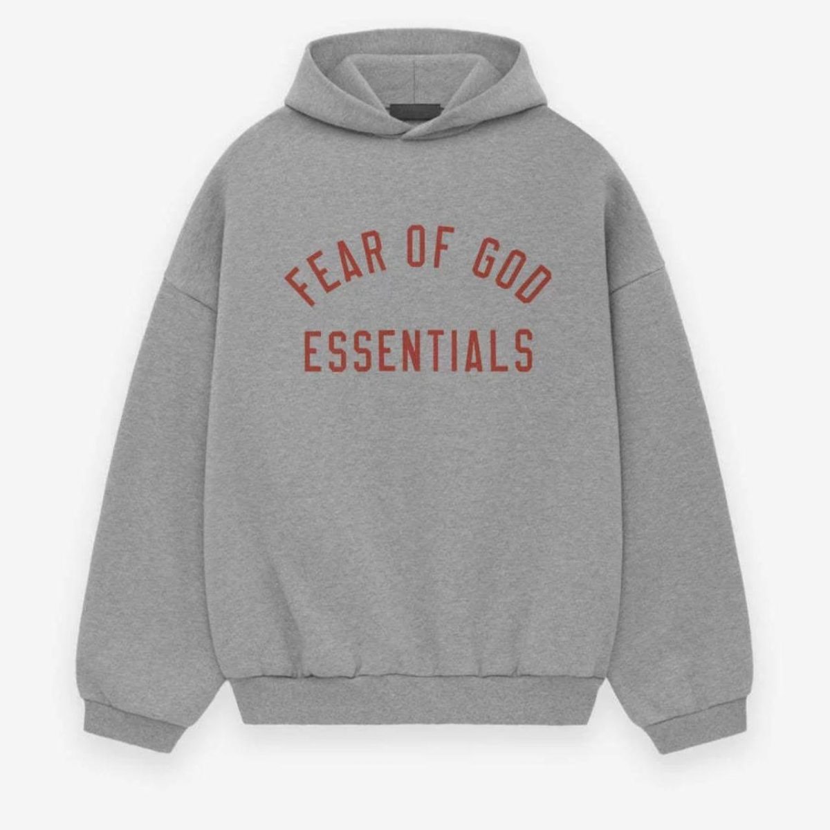 Fear of God Men's Grey Hoodie - Image 1
