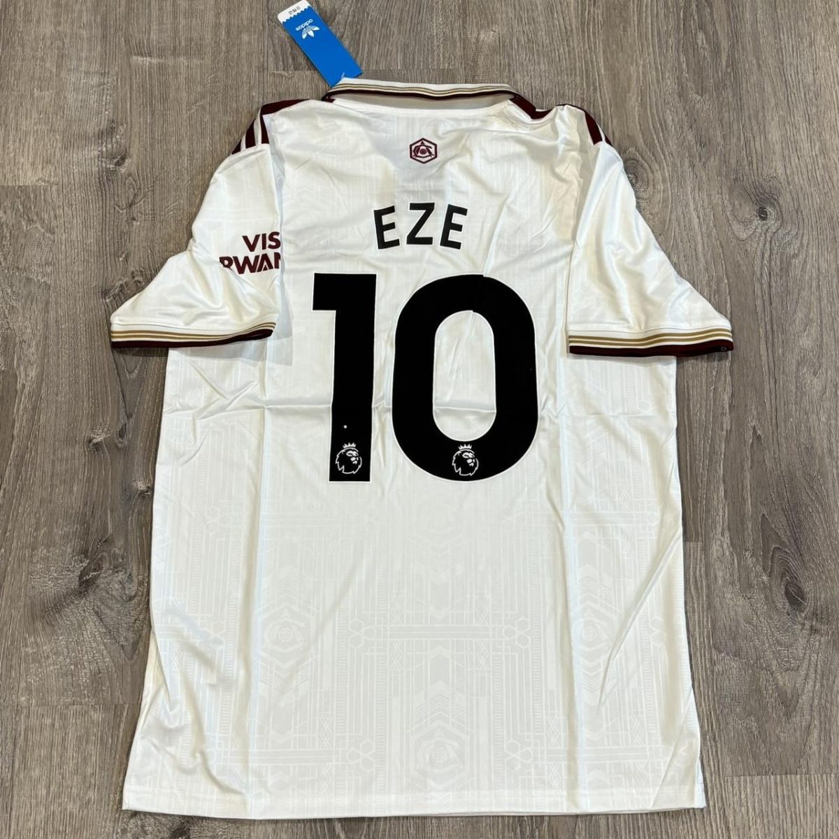 Adidas Men's White and Cream Shirt - Image 1
