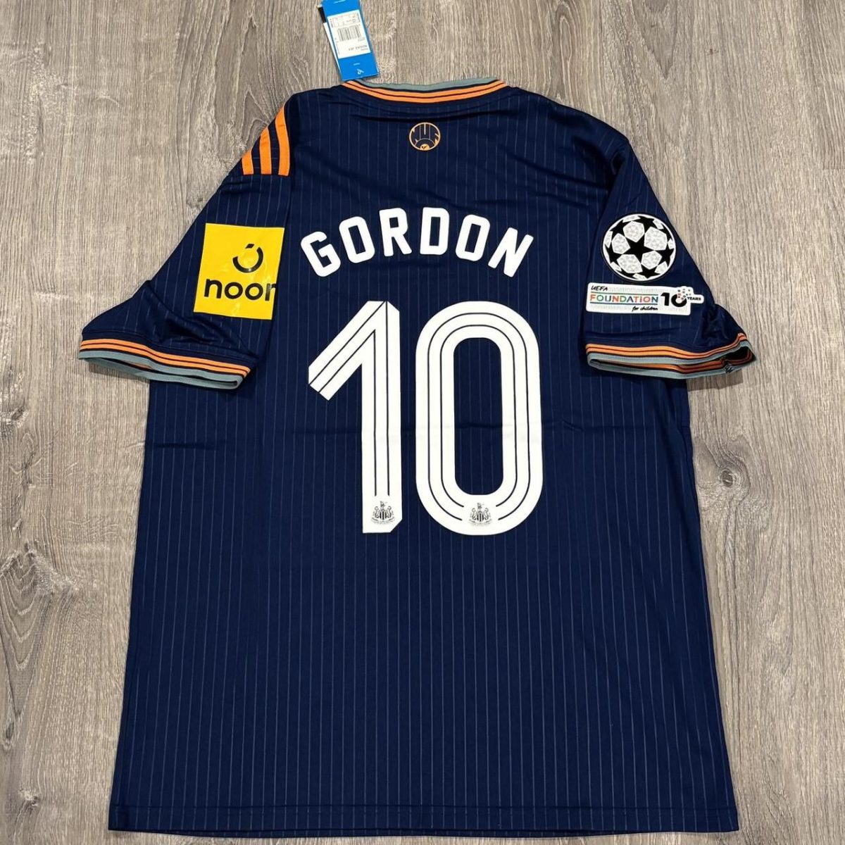 Adidas Men's Navy and Blue Shirt - Image 1