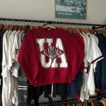 Russell Athletic Men's Red and White Sweatshirt - Image 2