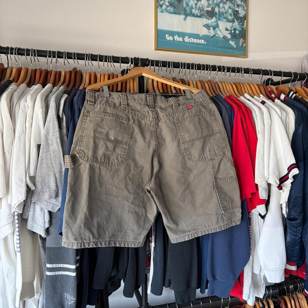 Wrangler Men's Green Shorts - Image 2