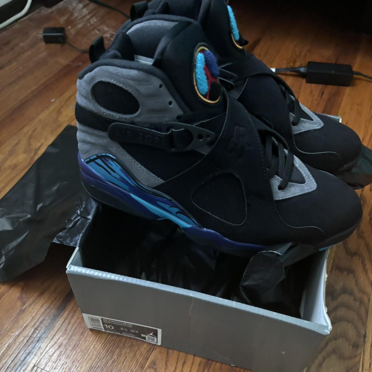 Jordan Men's Black Trainers - Image 1
