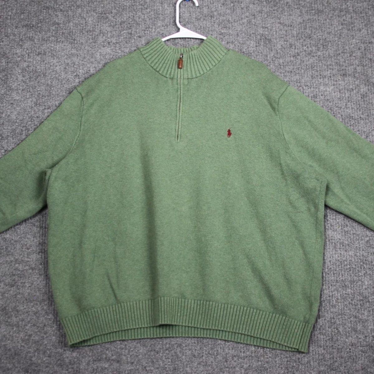Polo Ralph Lauren Men's Green Jumper - Image 2