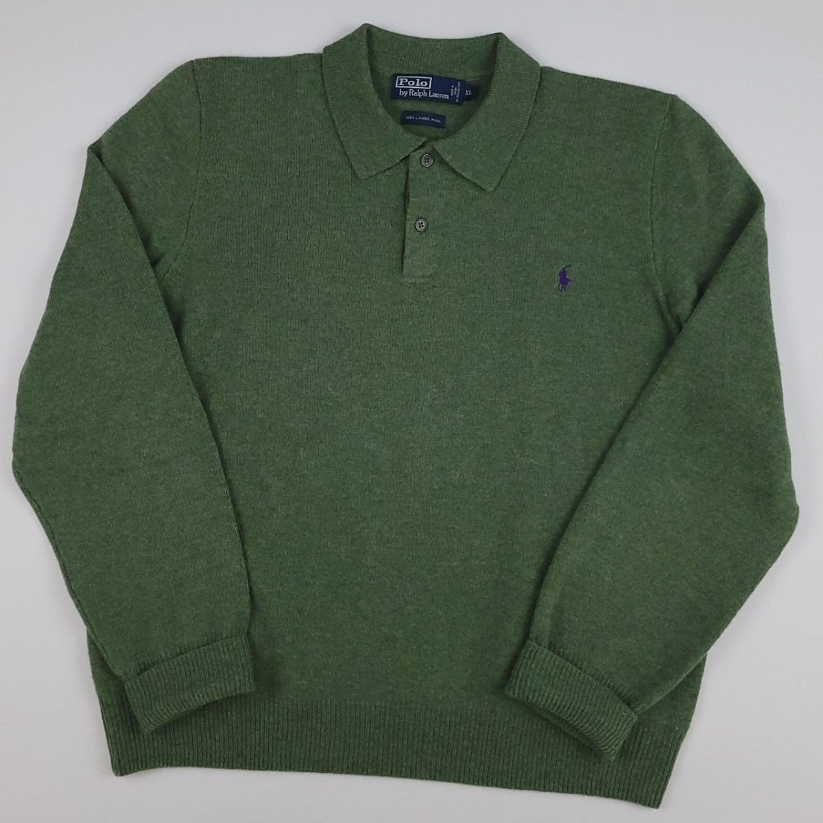 Polo Ralph Lauren Men's Green Jumper - Image 1