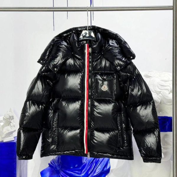 Moncler Men's Black and Navy Jacket