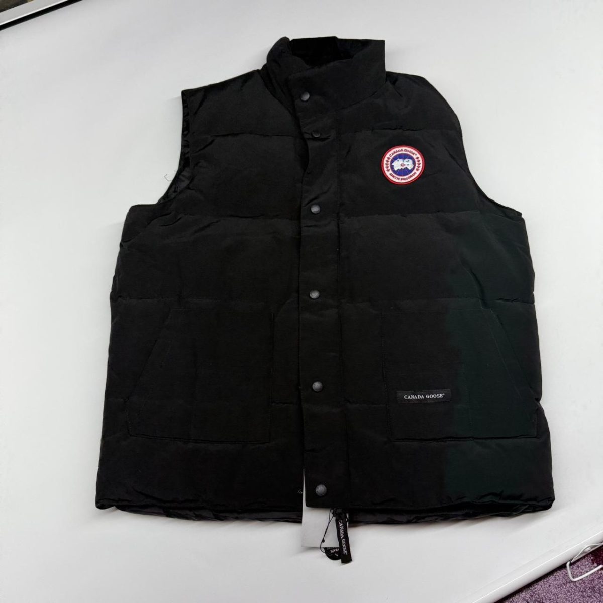 Canada Goose Men's Black Gilet - Image 1