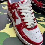 BAPE Men's Navy and Blue Trainers - Image 3