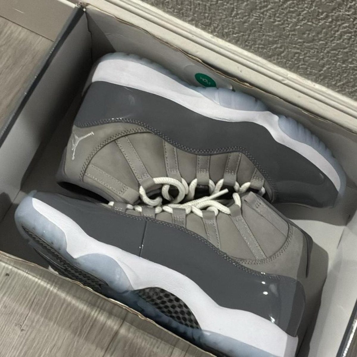 Jordan Men's Grey Trainers - Image 1