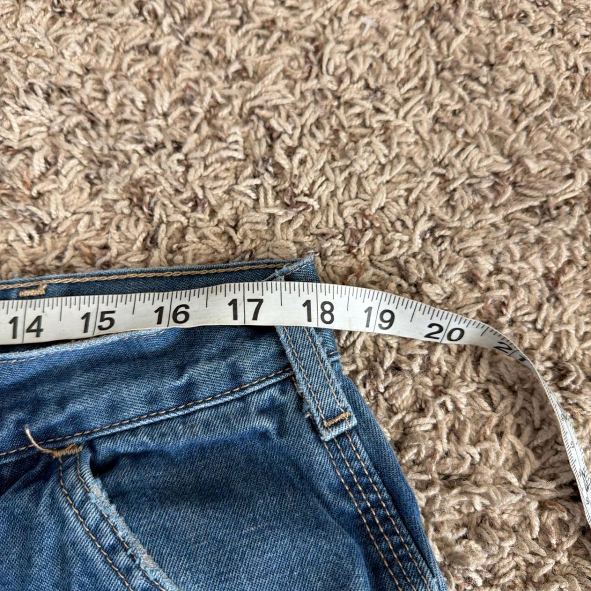 Carhartt Men's Blue Jeans - Image 7
