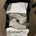 Jordan Men's Grey and Navy Trainers