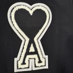 AMI Paris Men's Black and White T-shirt - Image 6