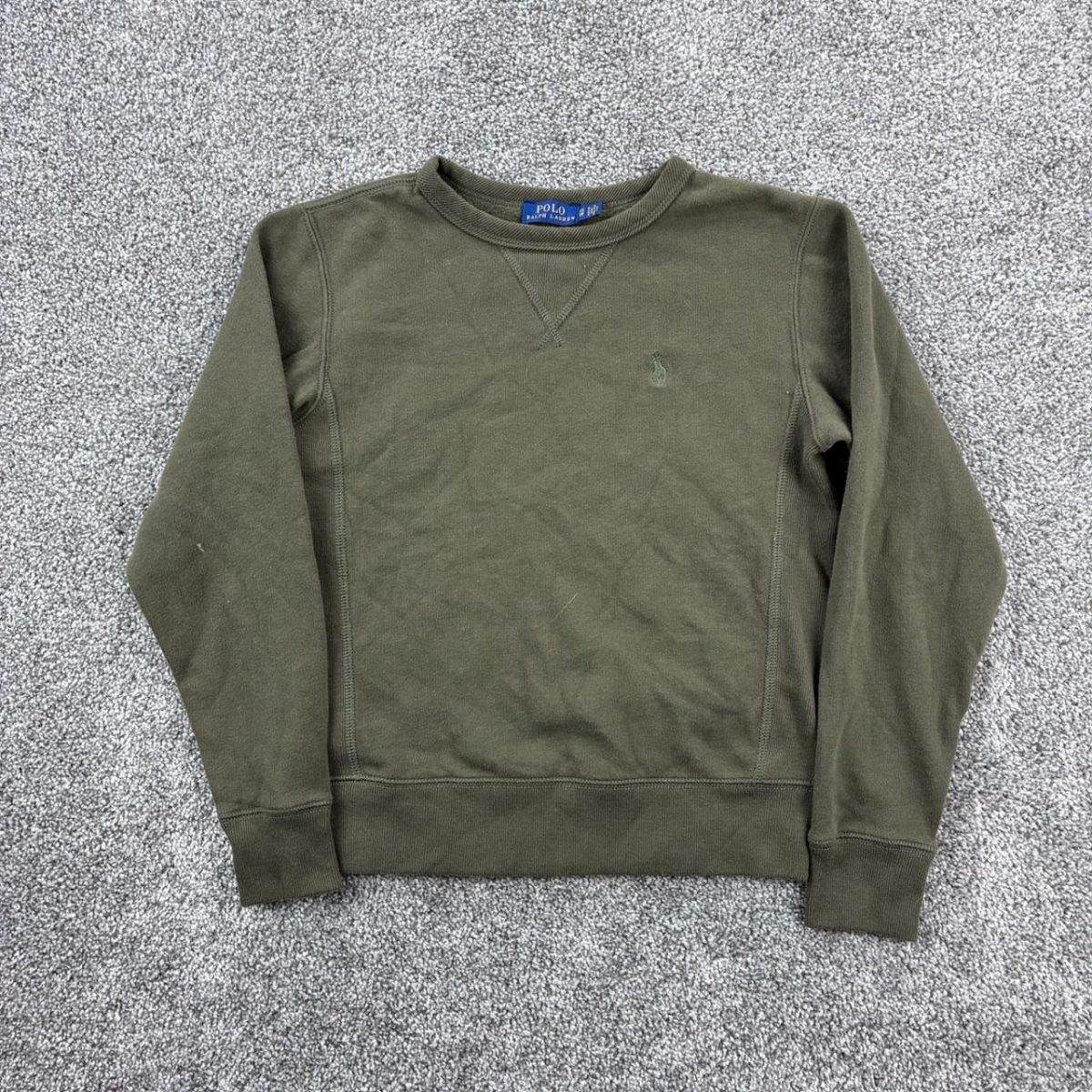 Polo Ralph Lauren Men's Green Sweatshirt - Image 1
