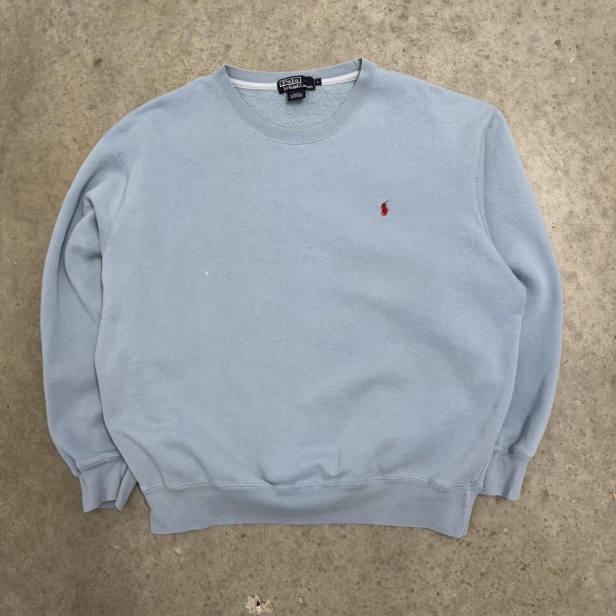 Polo Ralph Lauren Men's Blue Sweatshirt - Image 1