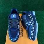 3  Men's Blue and Navy Trainers - Image 3